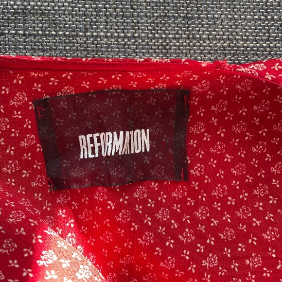 Reformation Royce Wrap Dress - Picture 5 of 10